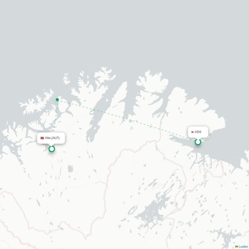VDS - ALF route map