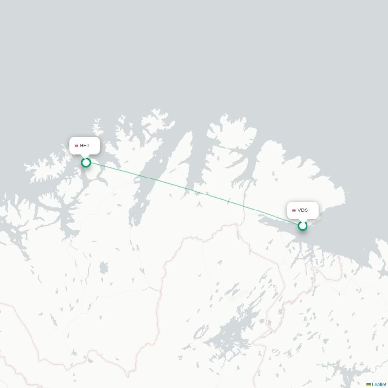 VDS - HFT route map