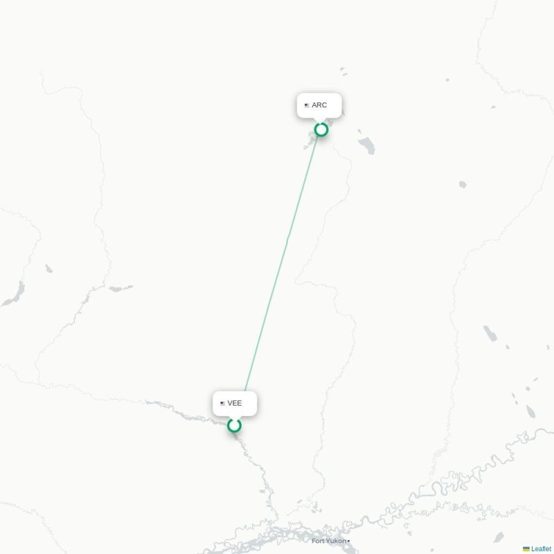 VEE - ARC route map