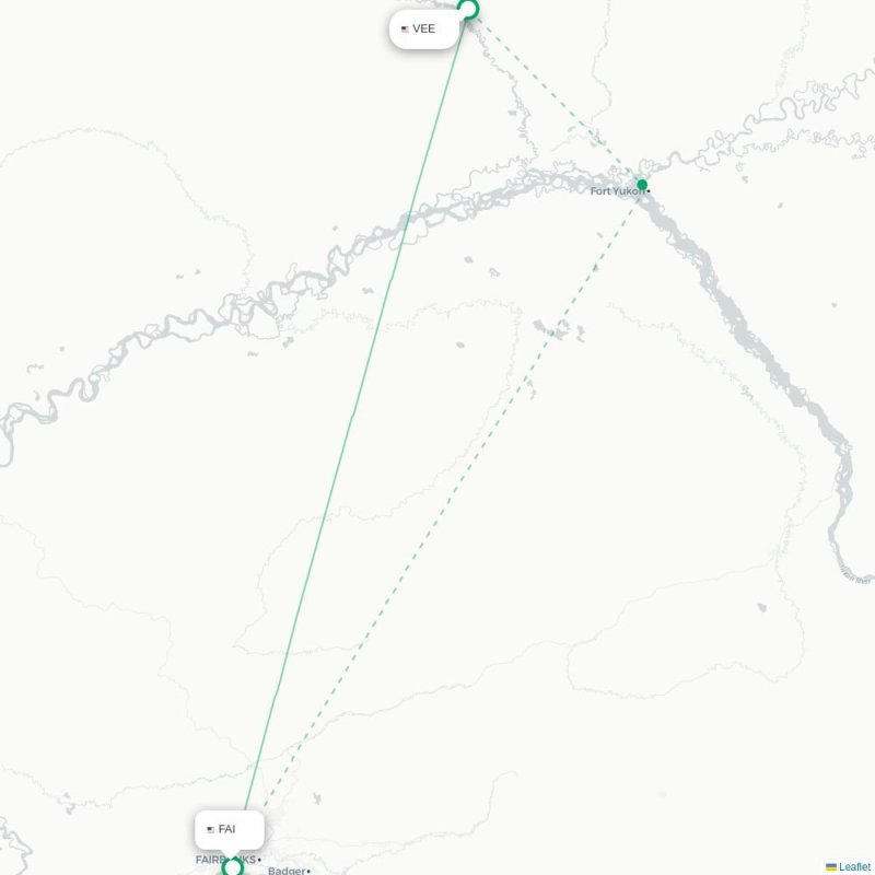 VEE - FAI route map