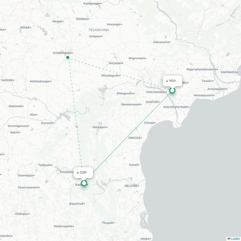 VGA - CDP route map