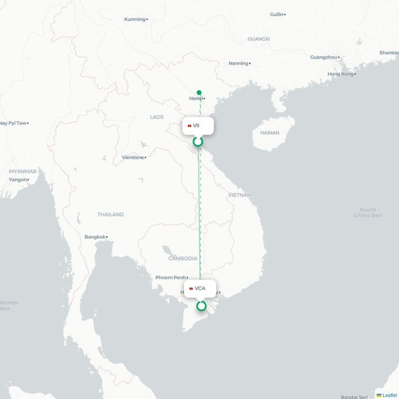 VII - VCA route map