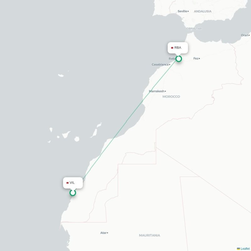 VIL - RBA route map