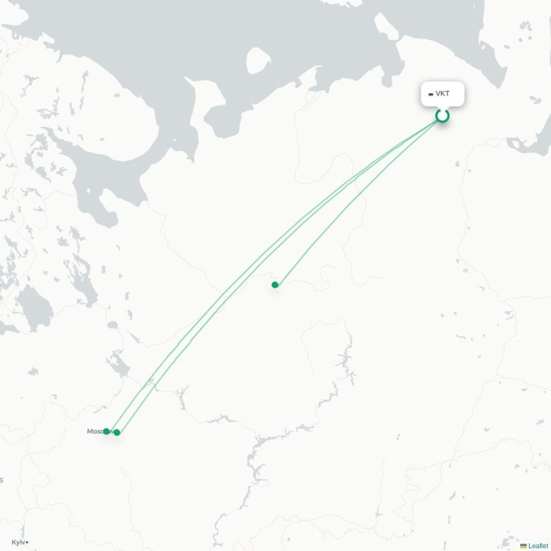 VKT - ZIA route map