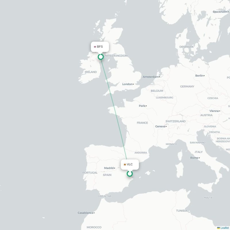 VLC - BFS route map