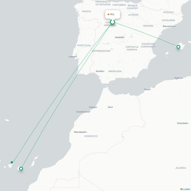 VLL - TFN route map