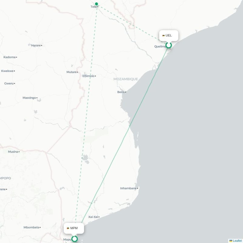 VPY - MPM route map