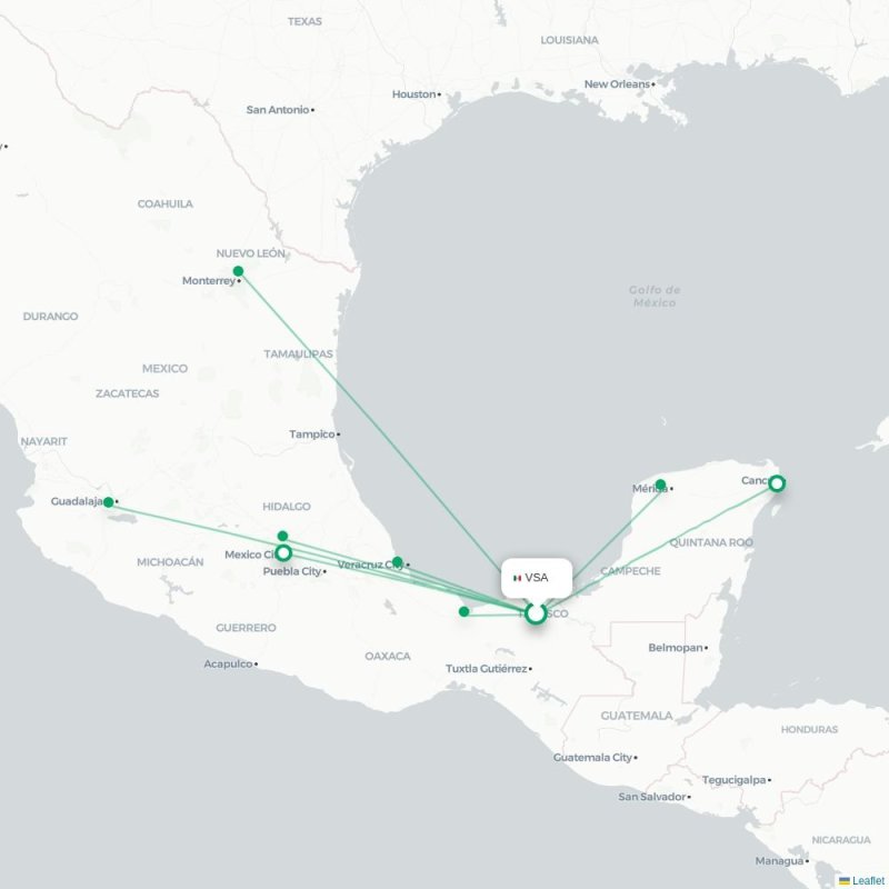 VSA - VER route map