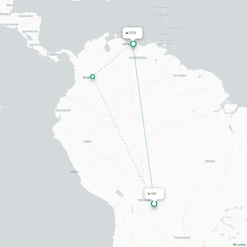 VVI - CCS route map