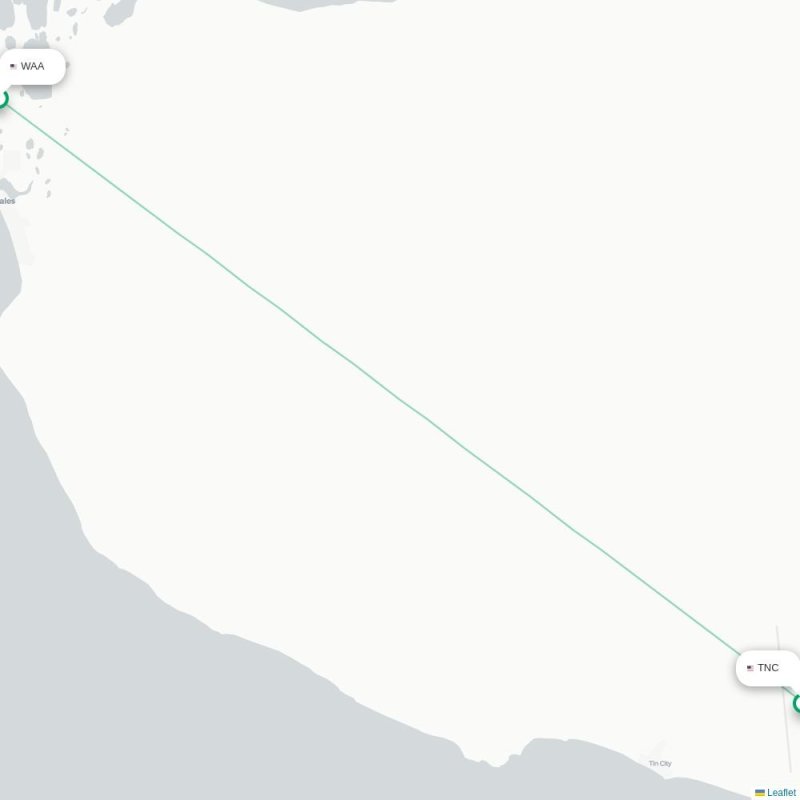 WAA - TNC route map