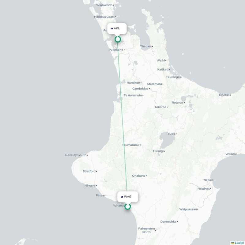 WAG - PPQ route map