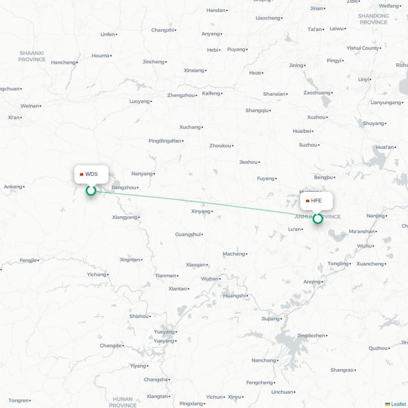 WDS - HFE route map