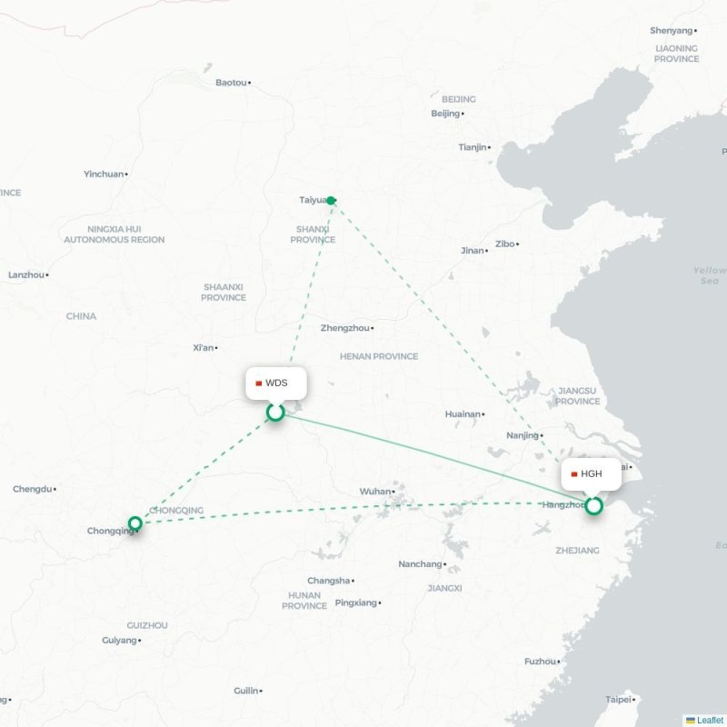 WDS - HGH route map