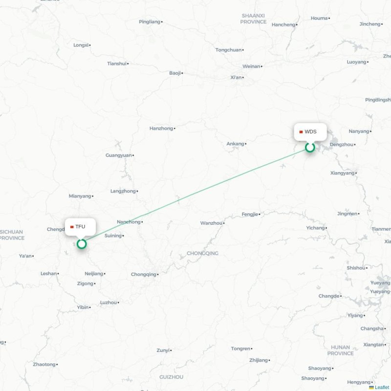 WDS - TFU route map
