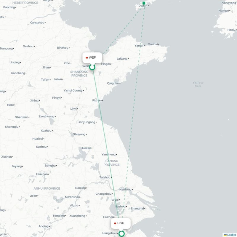 WEF - HGH route map