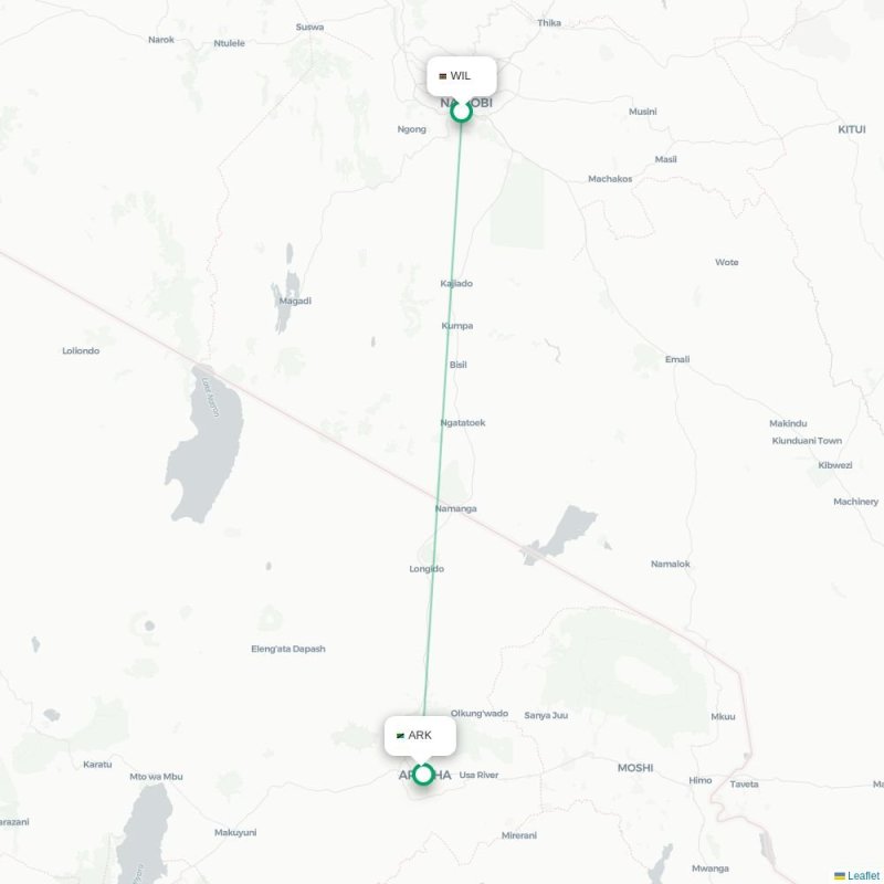 WIL - ARK route map