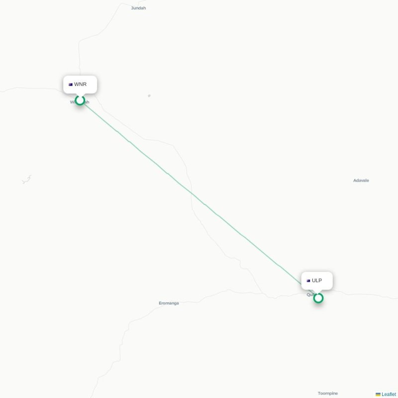 WNR - ULP route map