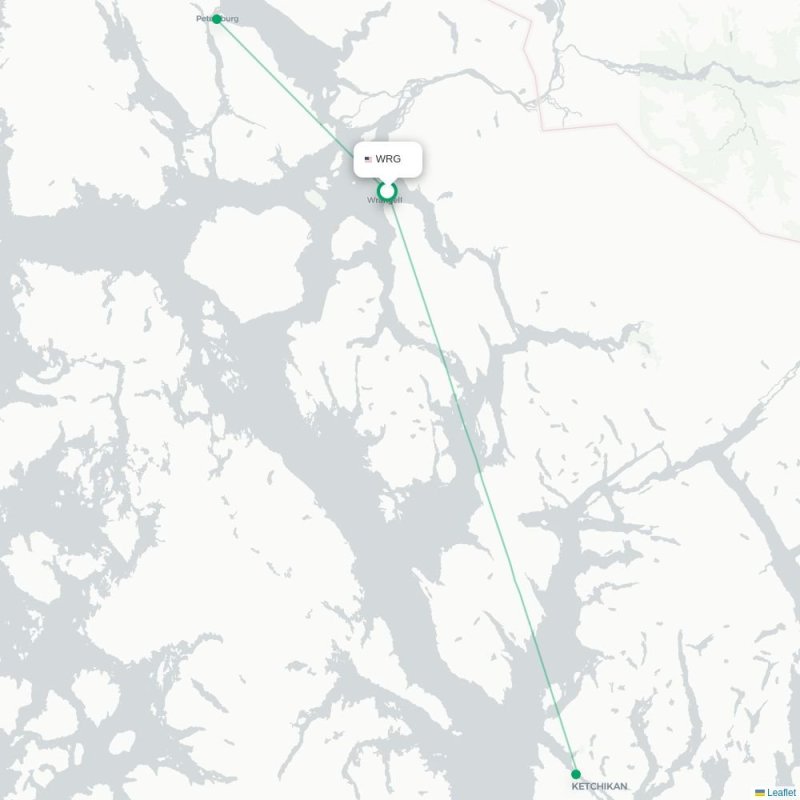 WRG - KTN route map