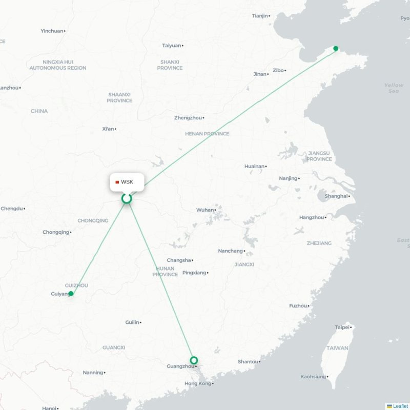 WSK - KWE route map