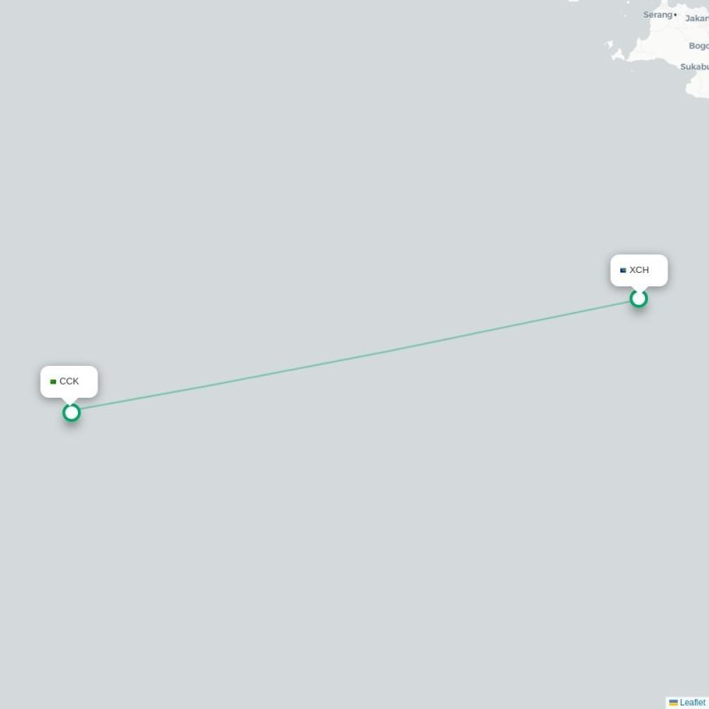 XCH - CCK route map