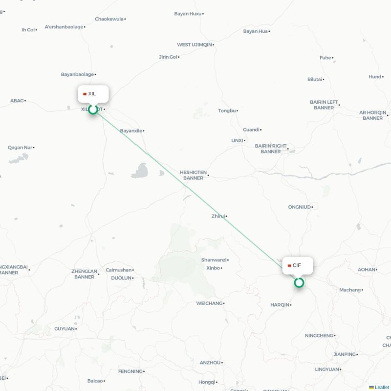 XIL - CIF route map