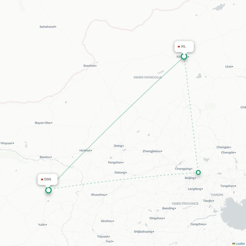 XIL - DSN route map