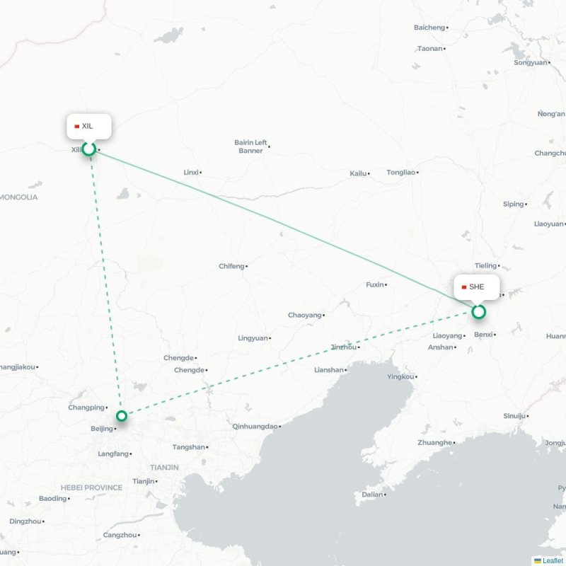 XIL - SHE route map