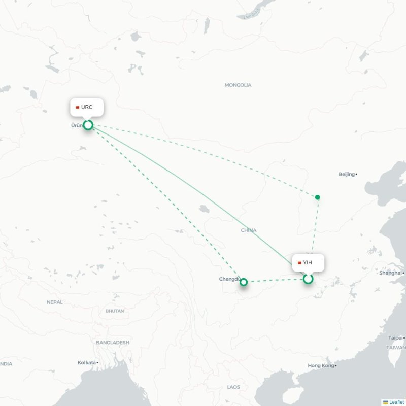 YIH - URC route map