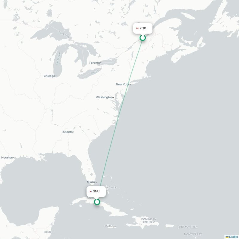 YQB - SNU route map