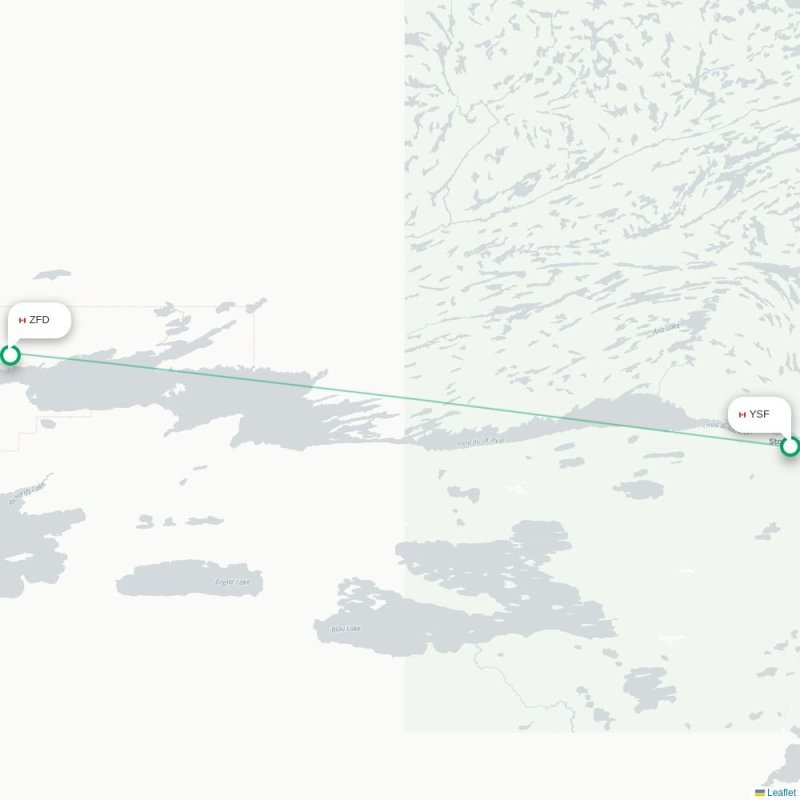 YSF - ZFD route map