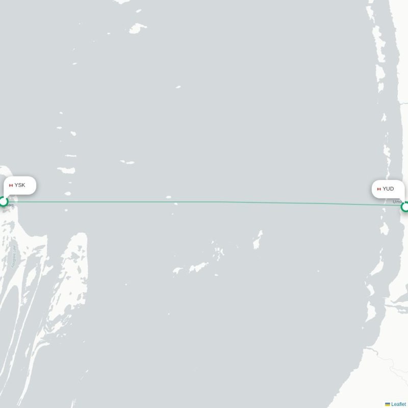 YSK - YUD route map