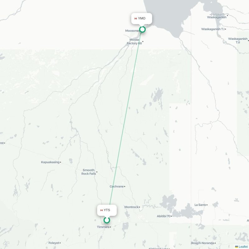 YTS - YMO route map