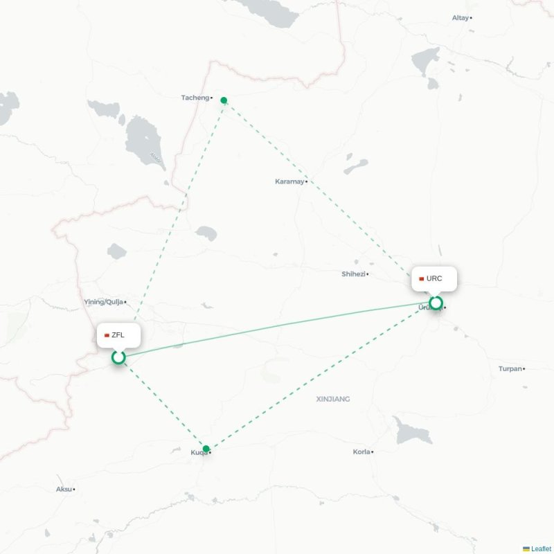 ZFL - URC route map