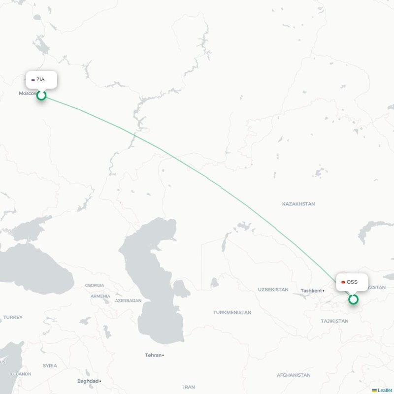 ZIA - OSS route map