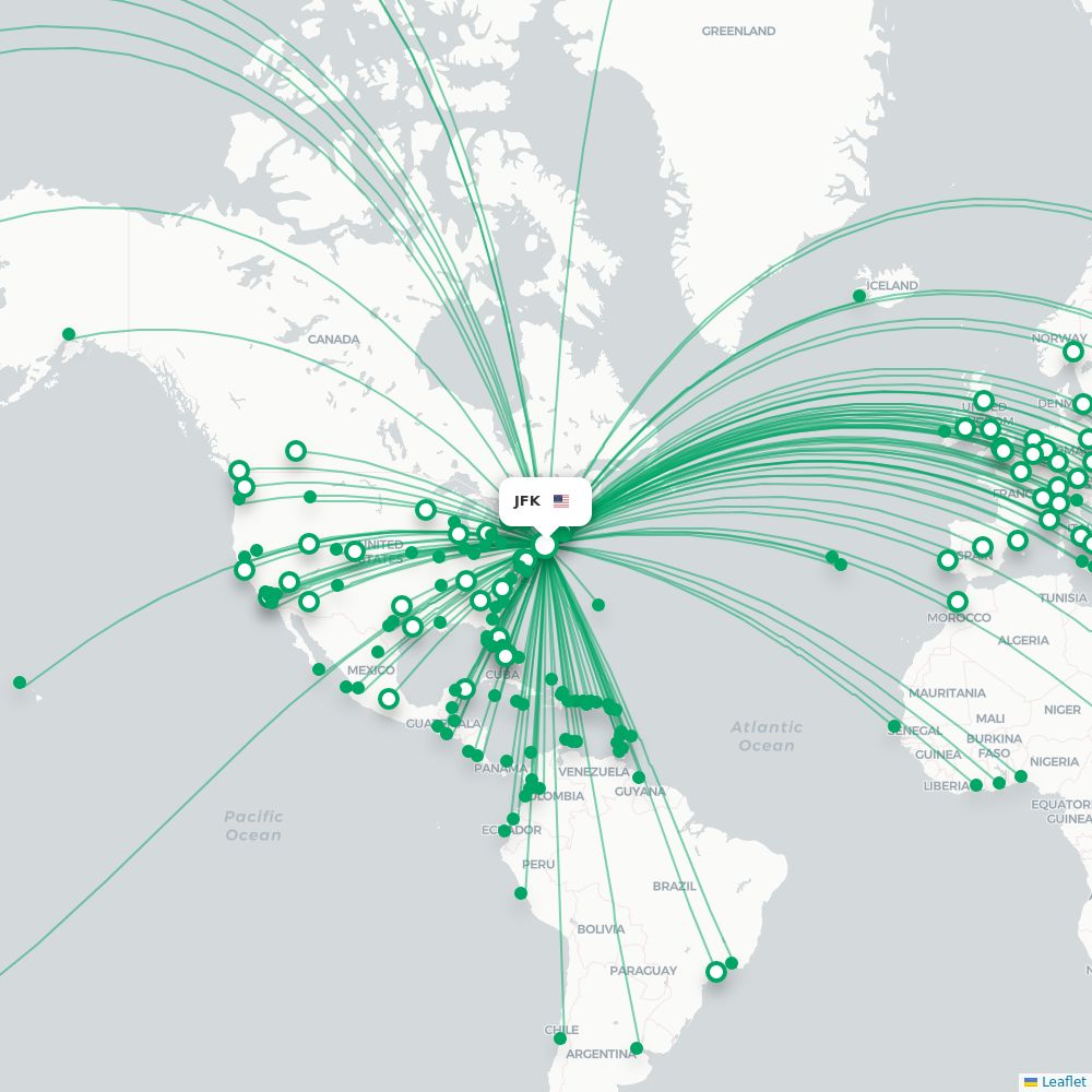 See all scheduled flights from John F Kennedy Intl (JFK) | eoob.uk